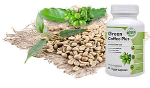 Bottle of Green Coffee Plus