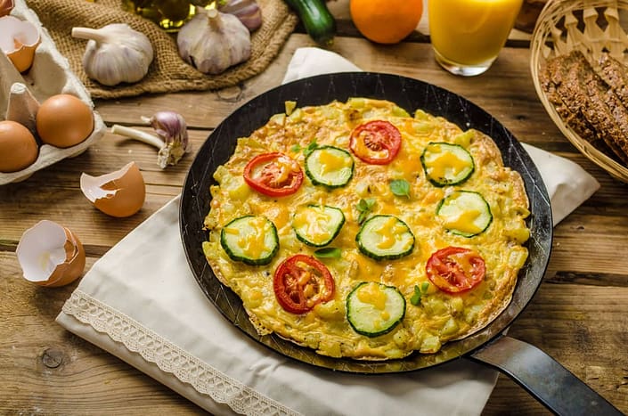 Egg frittata best breakfast for weight loss