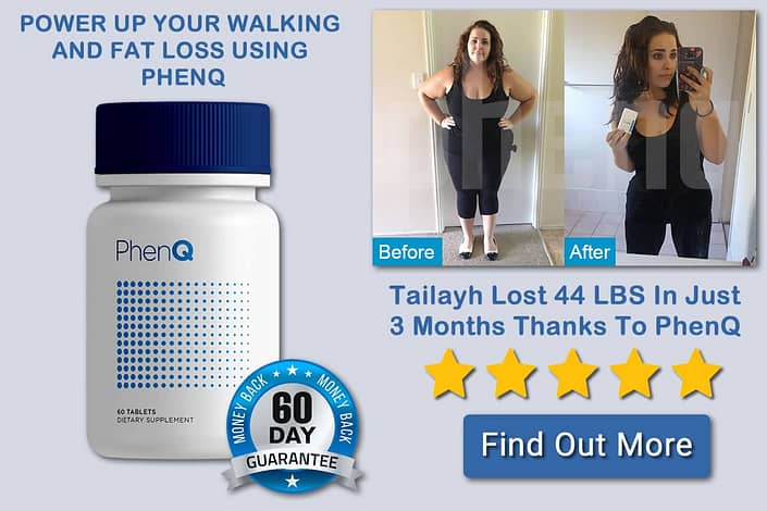 PhenQ and Walking to lose weight
